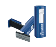 MDU branded name stamp